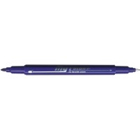 Dong-A My Color 2 Twin Type 2-side Soft Pen 0.7mm & 0.3mm (Violet)