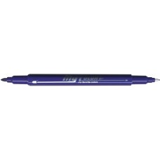 Dong-A My Color 2 Twin Type 2-side Soft Pen 0.7mm & 0.3mm (Violet)