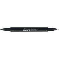 Dong-A My Color 2 Twin Type 2-side Soft Pen 0.7mm & 0.3mm (Black)