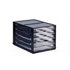 Metro A4 5 Drawers Multi Drawer Storage System 3665