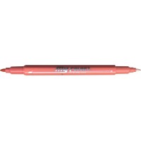 Dong-A My Color 2 Twin Type 2-side Soft Pen 0.7mm & 0.3mm (Peach Pink)