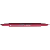 Dong-A My Color 2 Twin Type 2-side Soft Pen 0.7mm & 0.3mm (Rose)