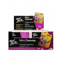 Mont Marte Mini Canvas (8cm x 10cm) 2pcs