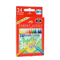 Faber-Castell 24 Colors Erasable Crayons