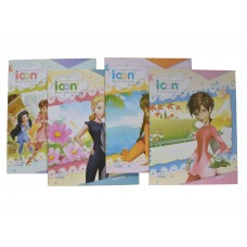 Icon Normal 80 Pages Exercise Book (4pcs/pack)