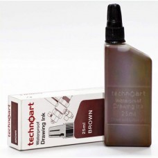 Isomars Waterproof Drawing Ink 25ml (Brown)