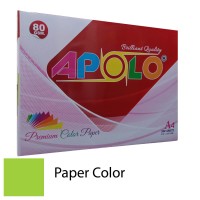 Apolo A4 Premium Color Paper (500 Sheets) (Cyber HP Green)