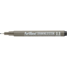 Artline 08 Drawing Pen (Black)