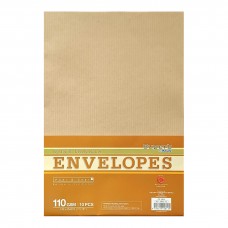 Campap 12813 Brown Envelope (7" x 10") (10pcs)