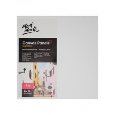 Mont Marte Canvas Panels (20.4cm x 20.4cm) 2pcs