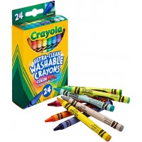 Crayola 24 Colors Ultra-Clean Washable Crayons