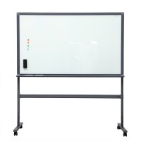Deli 90cm x 150cm 7888 Whiteboard (Includes 1 W/B Marker + W/B Eraser + 4 Magnets + Stand) 