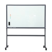 Deli 90cm x 150cm 7888 Whiteboard (Includes 1 W/B Marker + W/B Eraser + 4 Magnets + Stand) 