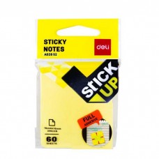 Deli A028 52 Full-Adhesive (76mm x 76mm) Sticky Note