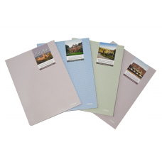 D-Mate (210mm x 158mm) 80 Pages Exercise Book (4pcs/pack)