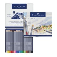 Faber-Castell 24 Goldfaber Aqua Watercolor Pencils