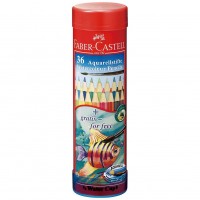 Faber-Castell 36 Color Aquarellstifte Watercolor Pencils