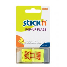 Hopax C493 (45mm x 25mm) Pop-up Flags