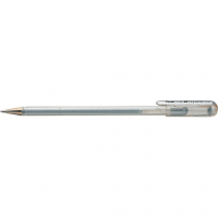 Pentel K108 0.8mm Ball Pen (Silver)