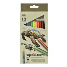 KCK AquaMaestro 12 Colors Water Soluble Color Pencil