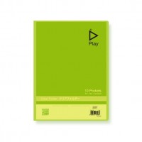 KCK Play 10 Pockets A4 Clear Folder