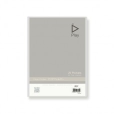 KCK Play 20 Pockets A4 Clear Folder