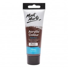 Mont Marte Signature Acrylic Paint 75ml (Burnt Umber)