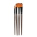 Mont Marte Gallery Series Acrylic Brush Set 4pcs