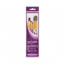 Mont Marte Gallery Series Watercolor Brush Set 5pcs