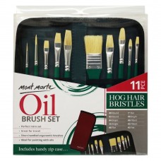 Mont Marte Oil Brush 11pc Signature Set