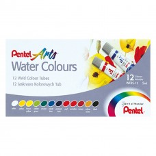 Pentel 12 Vivid Colors Water color Tubes