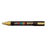 Uni PC-5M Posca Marker (Gold)