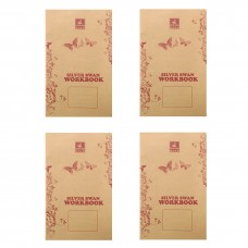 Silver Swan 120 Pages Lineless Practice Book (4pcs/pack)