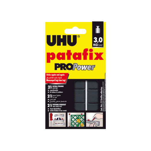 UHU 40790 Patafix Propower Ultra Strong Removable & Reusable